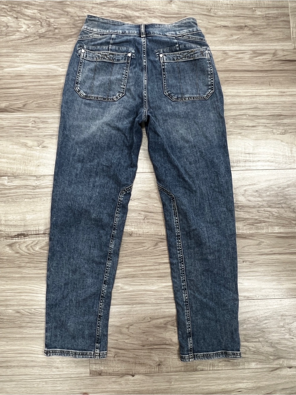 Anthropologie Pilcro Wanderer Mid-Rise Relaxed Jeans Size 27 Blue - Picture 6 of 14